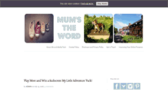Desktop Screenshot of mumstheword.me